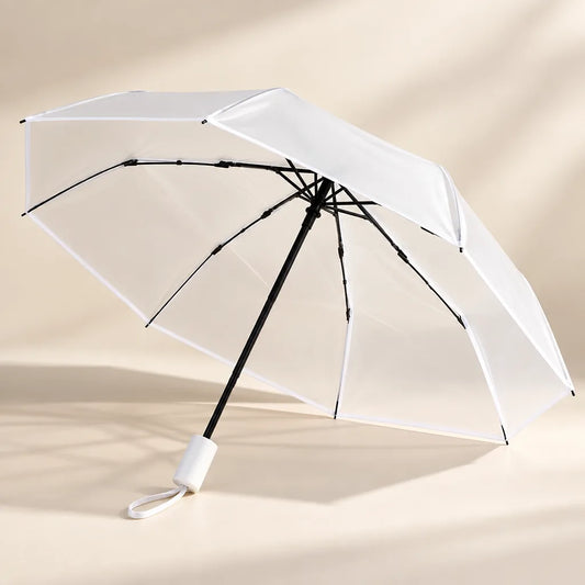 Parapluie transparent pliable