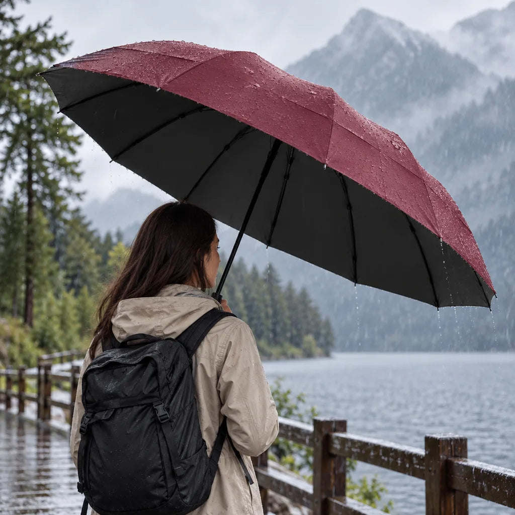 Parapluie grande taille manuel