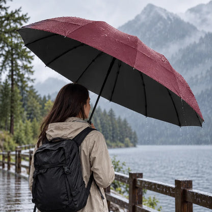Parapluie grande taille manuel
