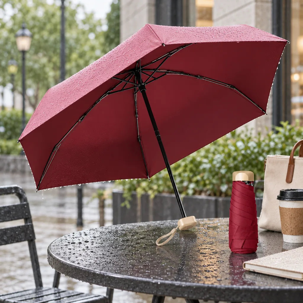 Parapluie de poche pliable