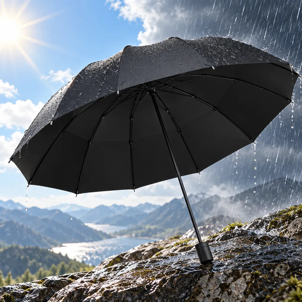 Parapluie grande taille manuel